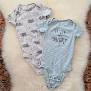 🐇NWOT Carter's Onesie SET